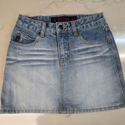 Vintage y2k Mudd denim skirt
