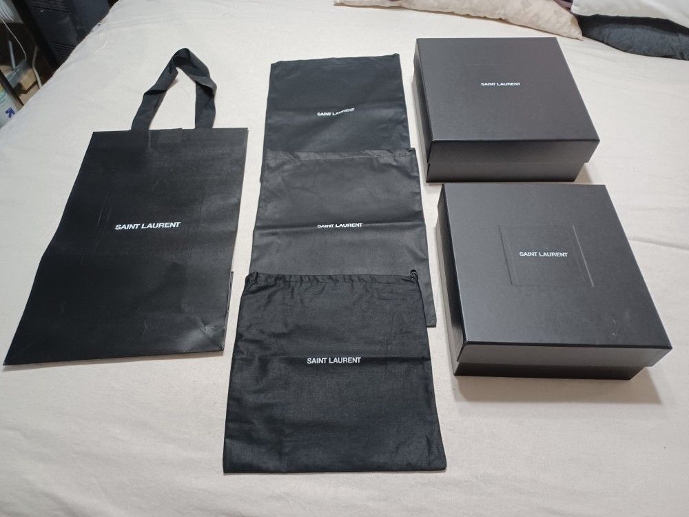 Saint Laurent, Bags, Saint Laurent Dust Bag And Box