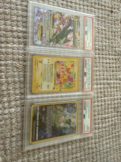 Pokémon slabs psa 10