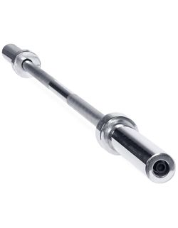 CAP Barbell 5-Foot Solid Olympic Bar, Chrome (2-Inch)