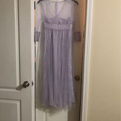 Beautiful Purple Lace Dress