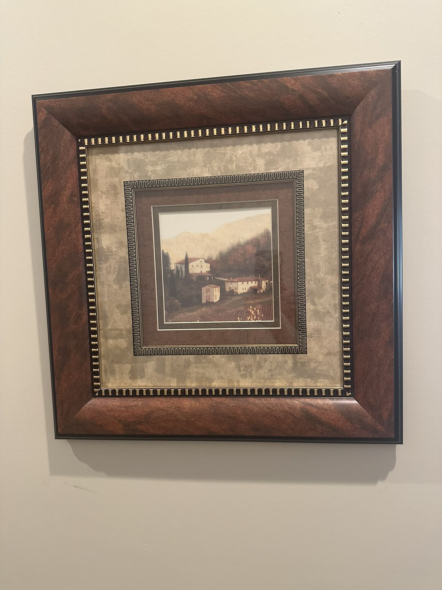 Framed Tuscan wall Art