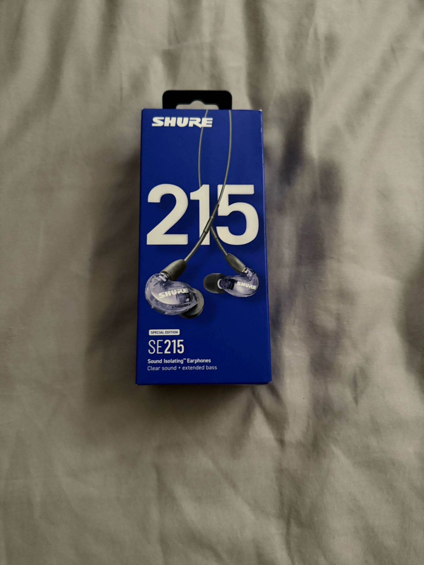 Shure SE215 Special Edition IEM Headphones Sealed
