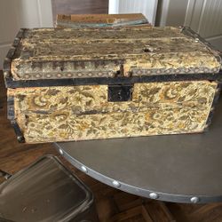 Antique 1800’s Steamer Trunk
