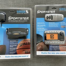 Sirius SP-R1 Transportable Satellite Radio Receiver & SP-C1 Car Kit