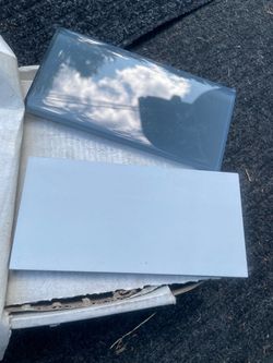 Reflective subway tiles
