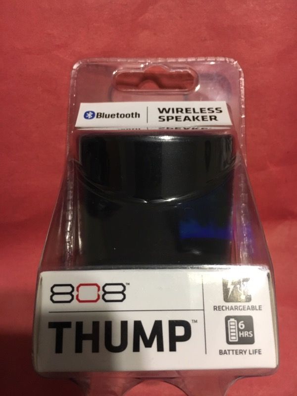 808 Thump Bluetooth wireless speaker