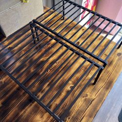 2 Metal Cabinet Shelf Racks