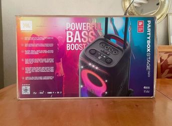 JBL - PartyBox Stage 320 Portable Wireless Party Speaker 