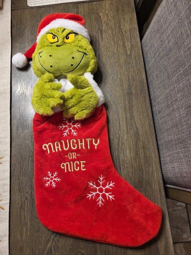 Grinch Stocking 