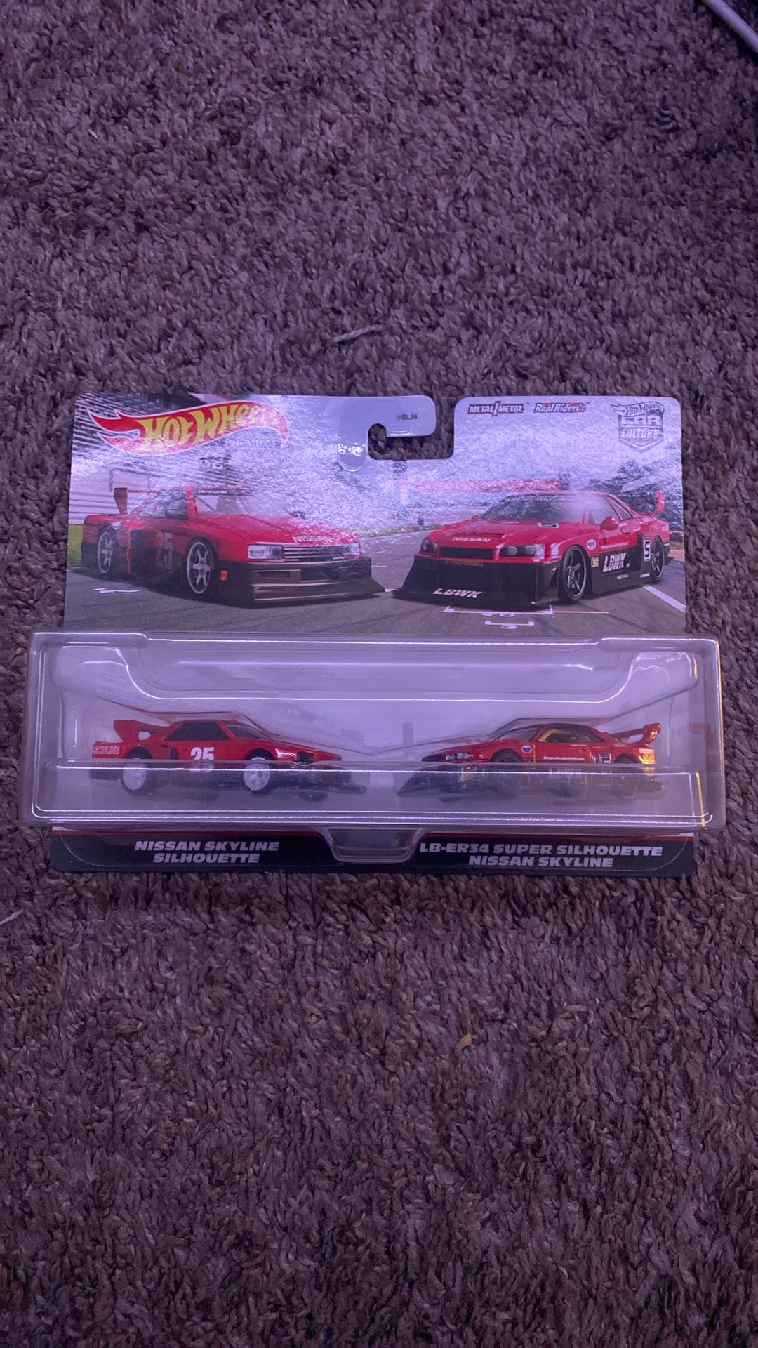 New Hot Wheels Premium 2 pack nissan skyline silhouette lb er34 super silhouette nissan skyline