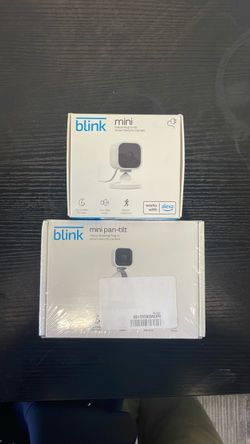 Blink Mini & Mini Pan-Tilt Security Camera Bundle