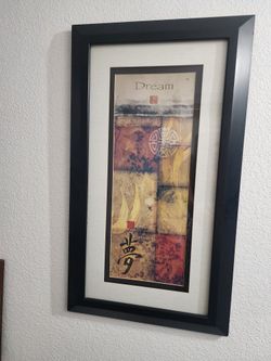 Glass Framed Wall ART