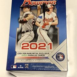 2021 Bowman baseball blaster
