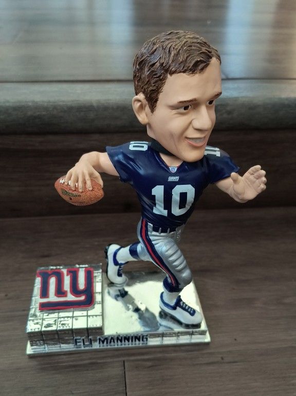 Eli Manning N.Y. Giants Forever Collectibles Legends Of "The Field" Lmt. Ed. Bobblehead!!!