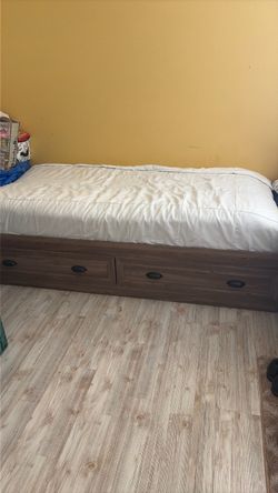 Twin Bed and Mattress