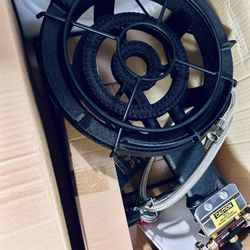 ARC 13" High-Pressure 80k+ BTU Cast Iron Wok Burner Stove (New)