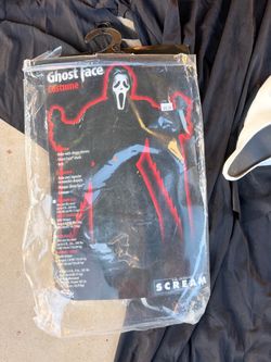 Ghost Face Scream Halloween Costume