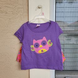 NEW...TWO-PIECE TODDLER GIRLS SKIRT OUTFIT with Built-in Shorts...size 12 Months Or 24  Months 