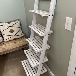 Ladder shelf - 5 Shelves 