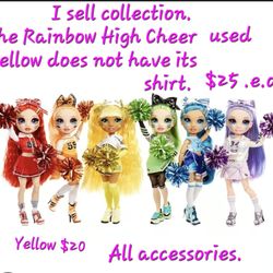 Rainbow high  dolls