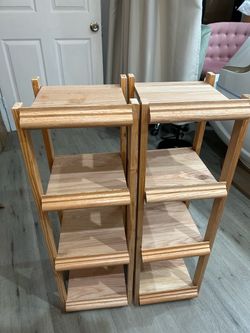 Wooden display shefl for sale