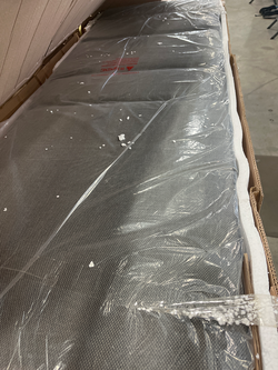 Fatima Wood chaise lounge chair
