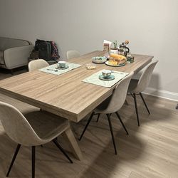 Dining Table for 6 People