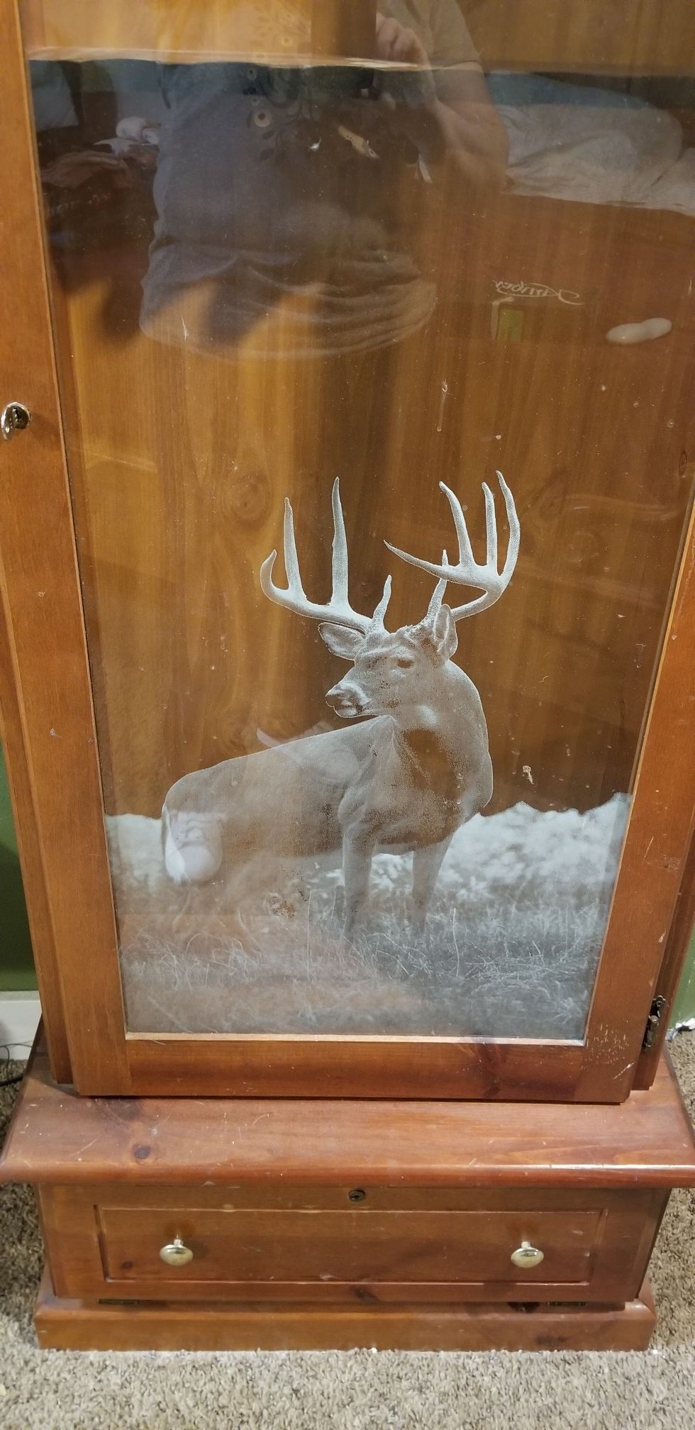 Gun cabinet with Keys