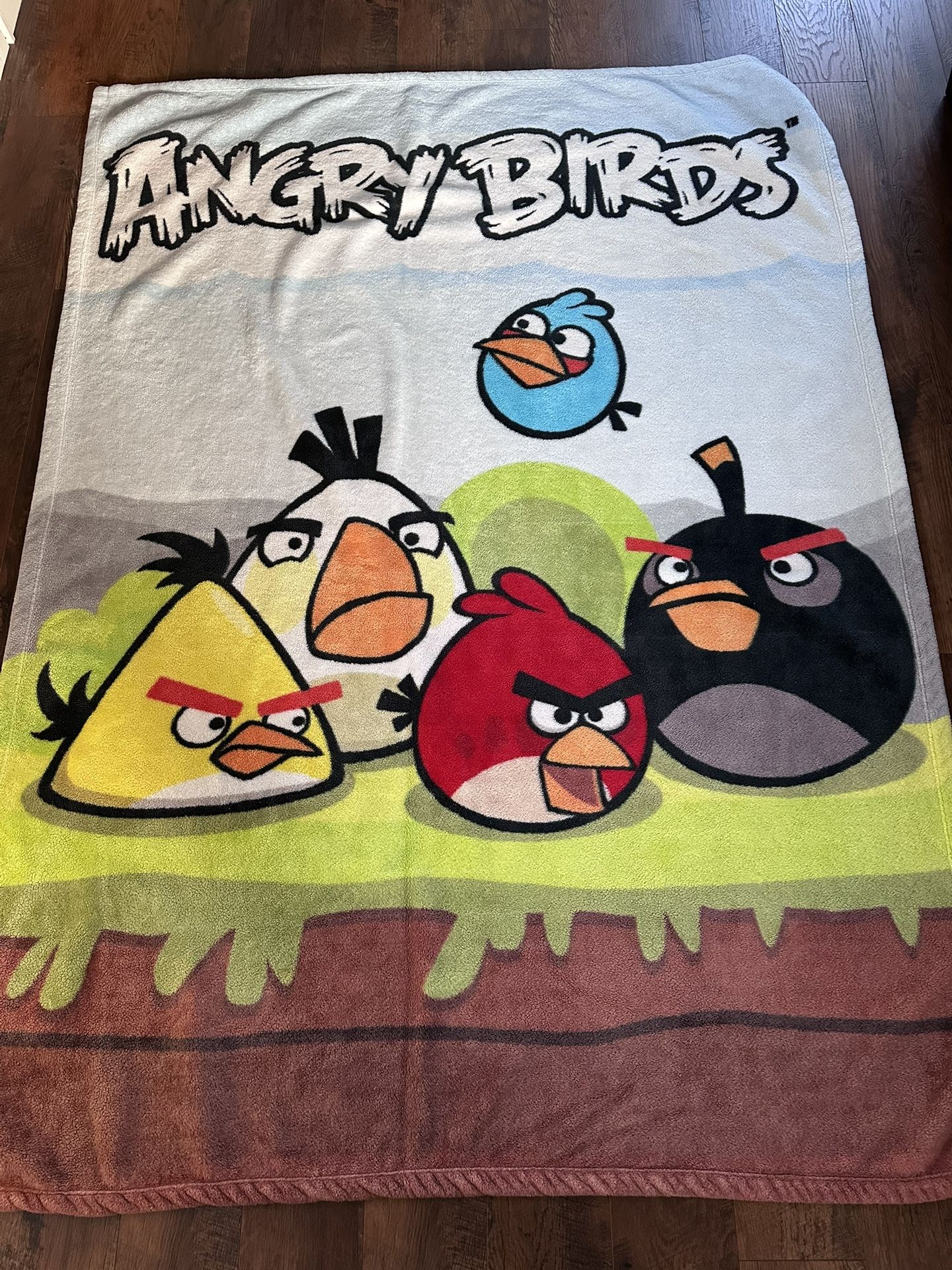 Angry Birds Blanket 60x80”