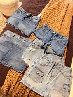 2 Shorts and 3 skirts