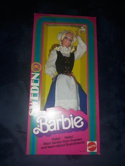 Vintage 1982 Barbie doll $30