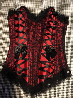 Lace and Satin corset