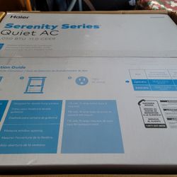 Nib  Haier Serenity Series Quiet AC 6050 Btu