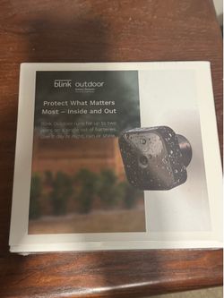 Blink outdoor camera