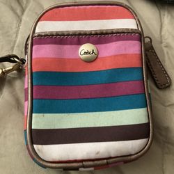 Coach Wristlet Or Camera Bag