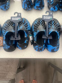 Rugged Shark boys water shoe clogs