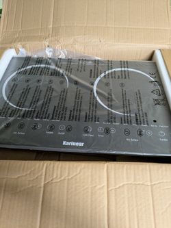 New Karinear 2-Burner Electric Cooktop – Open Box