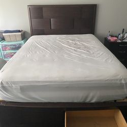 Bedroom Set (bed frame, Dresser, Nightstand 
