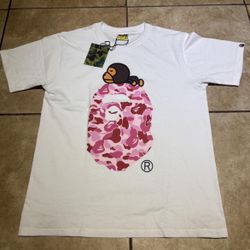 Pink and White Bape