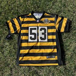 Pittsburgh Steelers 2012 Throwback Jersey #53 Pouncey  