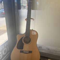 Fender Acoustic Guitar - SIGNED 