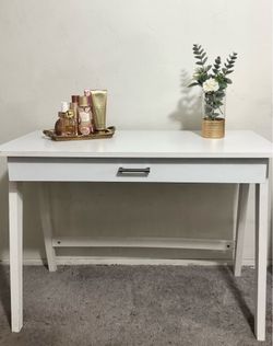 White desk