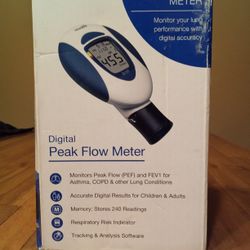 MICROLIFE - RESPIRATORY METER:DIGITAL PEAK FLOW METER 