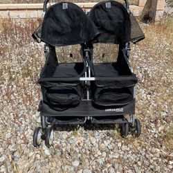 Paws And pals Double Doggy Stroller