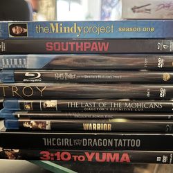 Movies Blue Ray Disc 