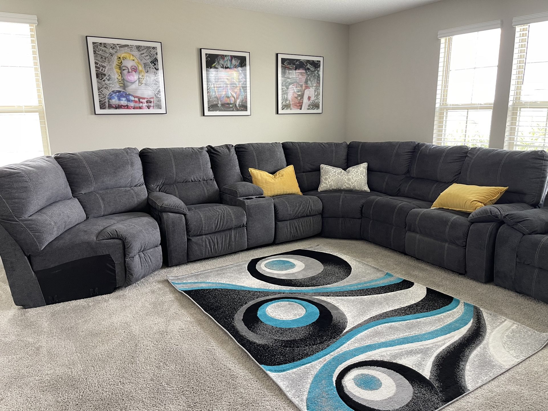 Gray Reclining Sectionals for Sale in Riverview, FL OfferUp