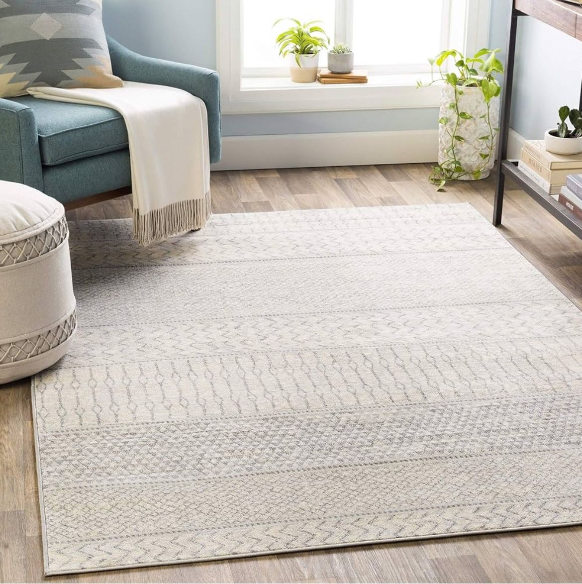 Moroccan Area Rug 6'7