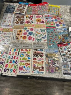 Lot of NEW stickers 200 new packages