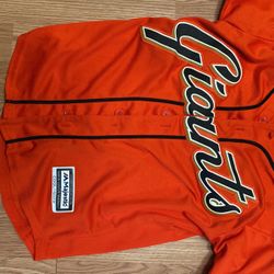 Kids Size 8 Buster Posey Jersey